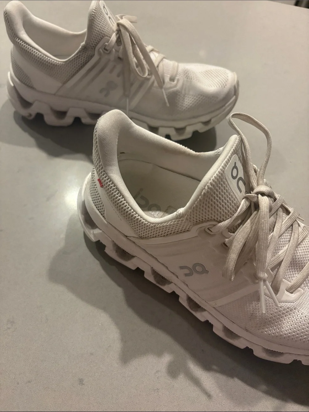 On Cloud White Sneakers 7